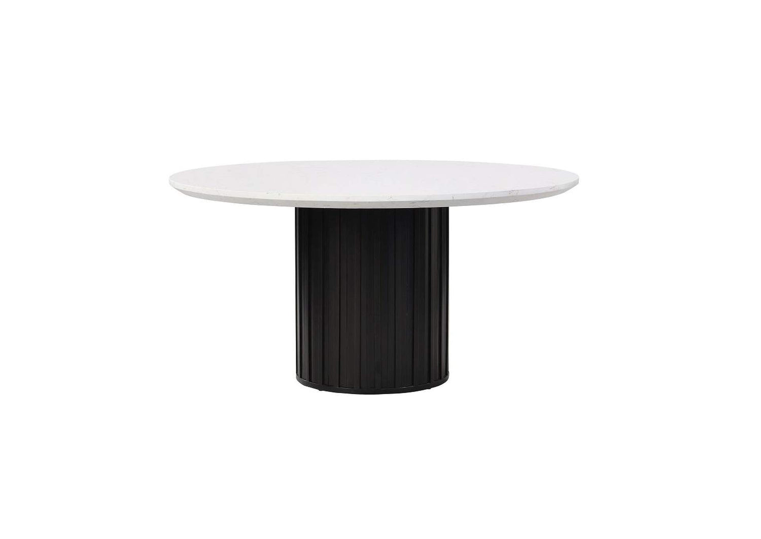 DN02141 Jaramillo Round Dining Table with Engineered Marble Top