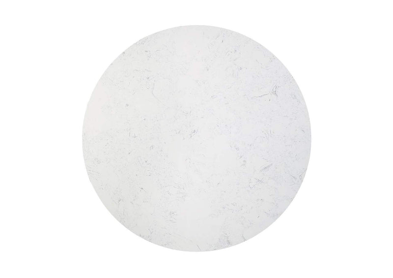 DN02141 Jaramillo Round Dining Table with Engineered Marble Top