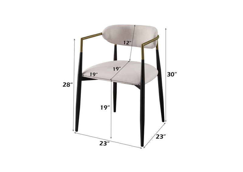 DN02142 Jaramillo Arm Chair - Set of 2