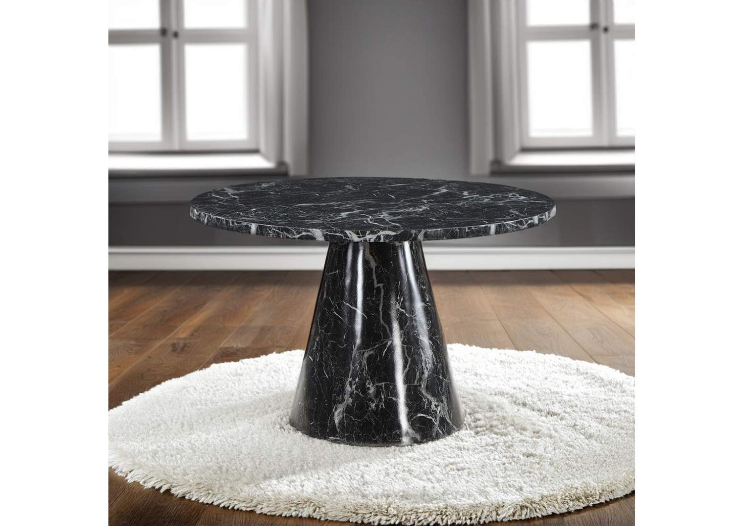 DN02155 Hollis Dining Table with Engineered Stone Top