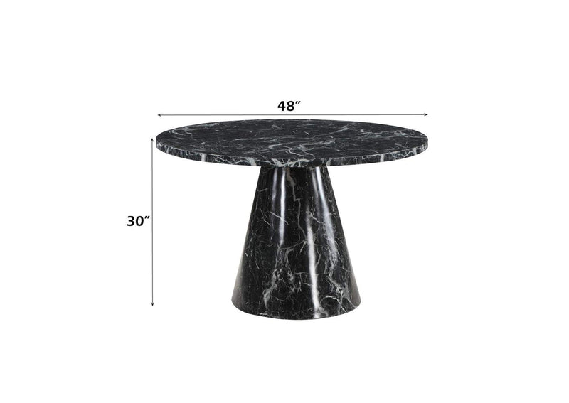 DN02155 Hollis Dining Table with Engineered Stone Top