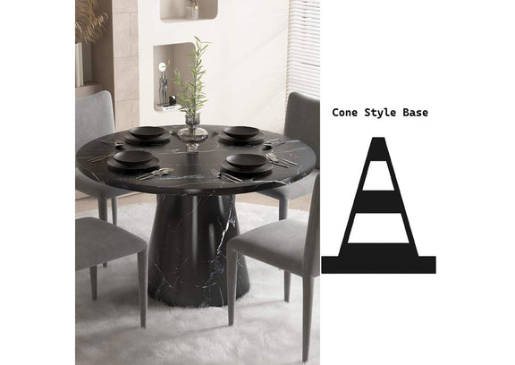 DN02155 Hollis Dining Table with Engineered Stone Top