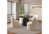 DN02155 Hollis Dining Table with Engineered Stone Top