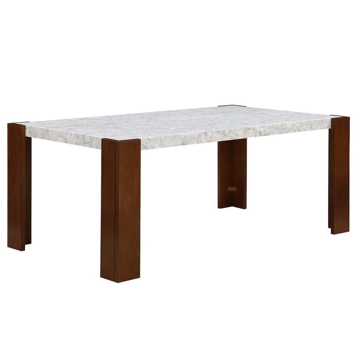DN02157 Hettie Dining Table with Engineeed Stone Top