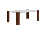 DN02157 Hettie Dining Table with Engineeed Stone Top