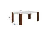 DN02157 Hettie Dining Table with Engineeed Stone Top
