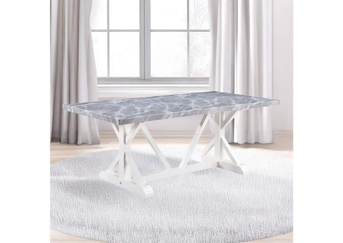 DN02159 Hollyn Dining Table with Engineered Stone Top