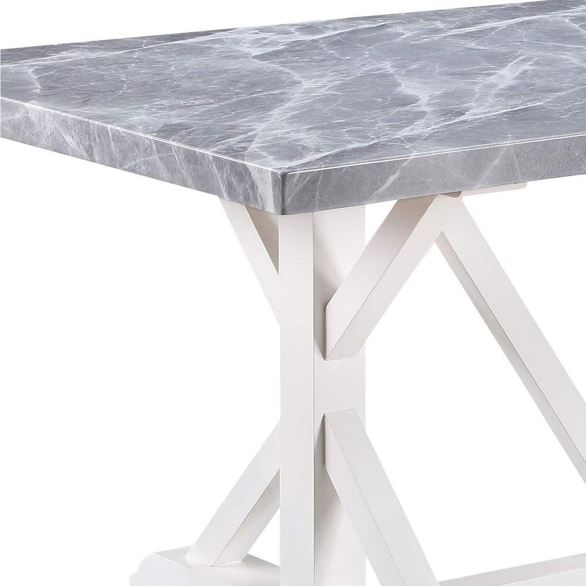 DN02159 Hollyn Dining Table with Engineered Stone Top