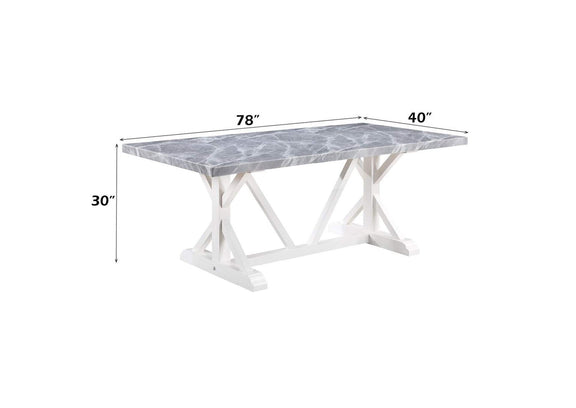 DN02159 Hollyn Dining Table with Engineered Stone Top