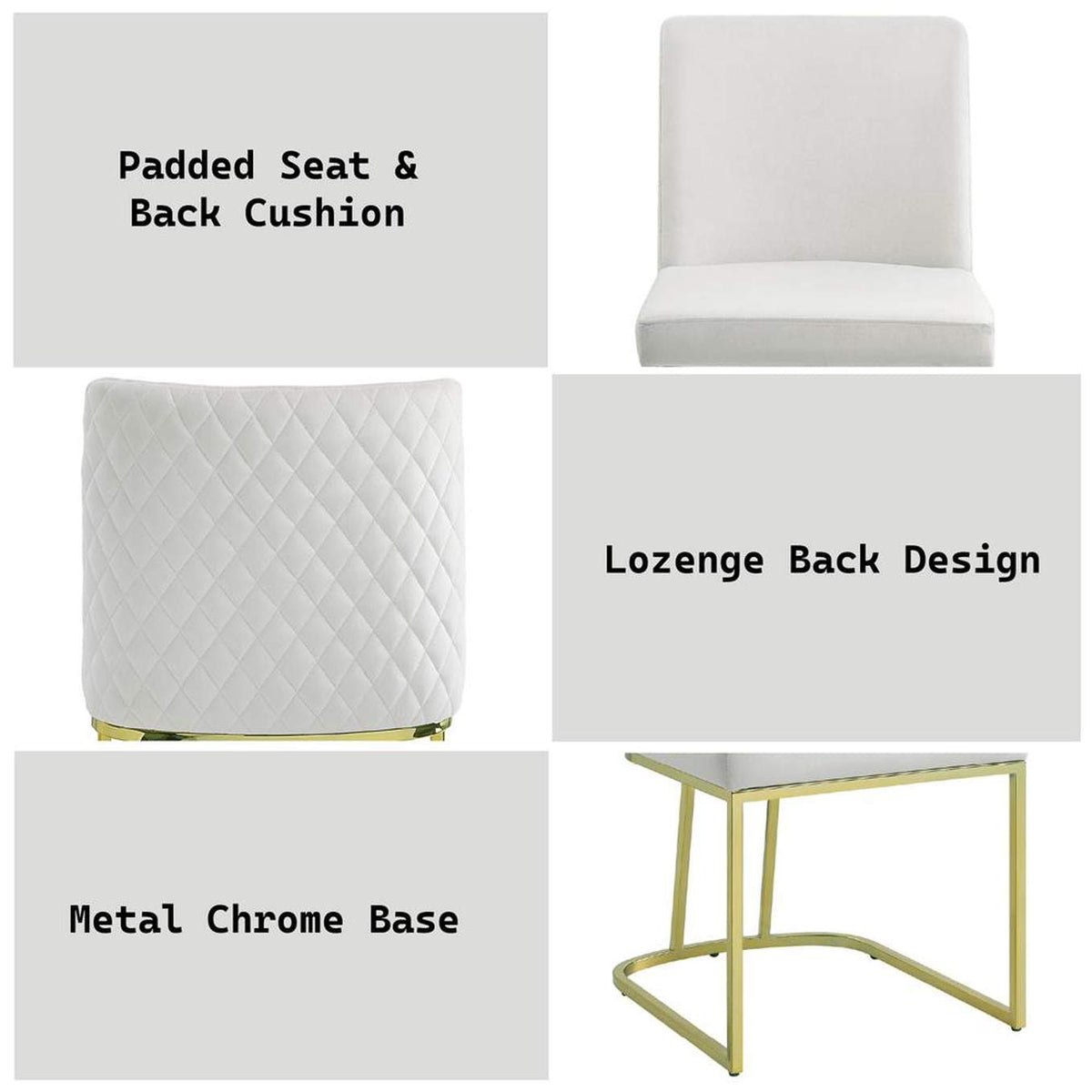 DN02232 Zazie Side Chair - Set of 2