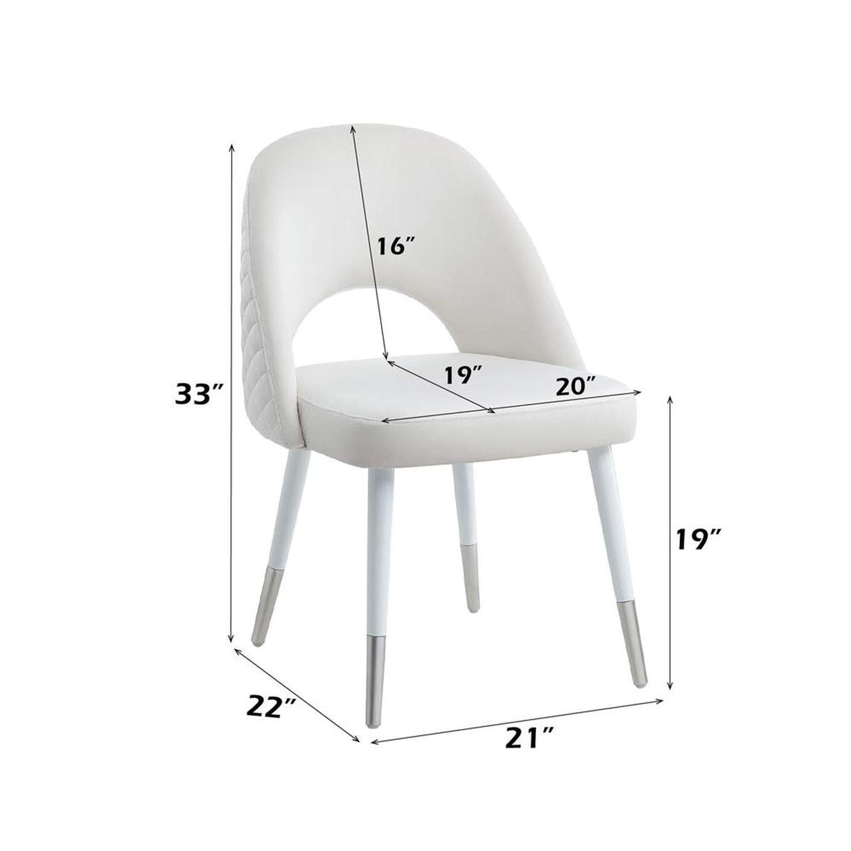 DN02234 Zemirah Side Chair - Set of 2