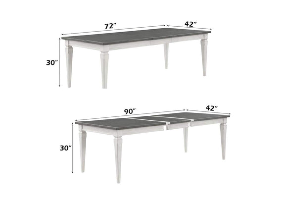 DN02273 Katia Dining Table with Leaf