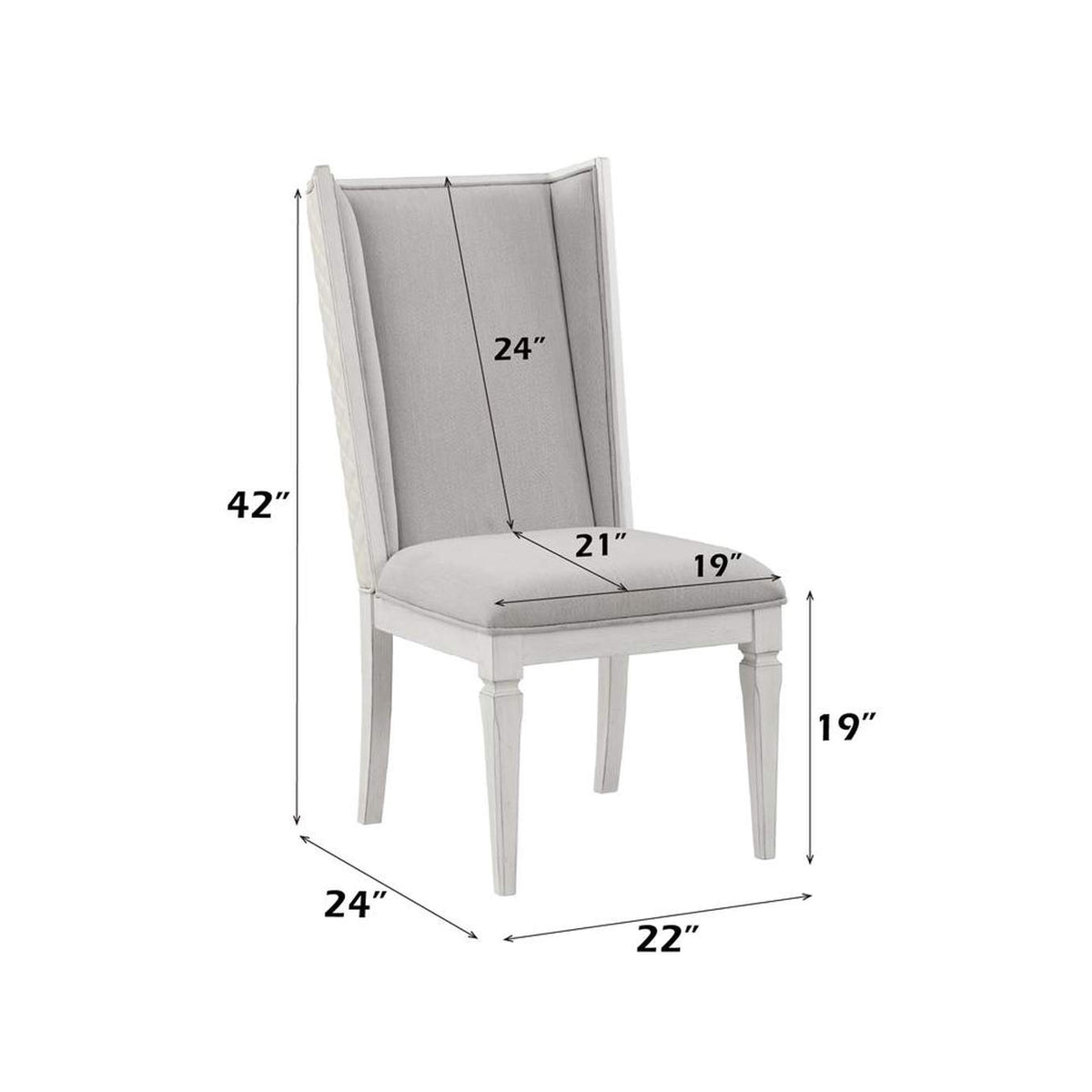 DN02275 Katia Hostess Chair - Set of 2
