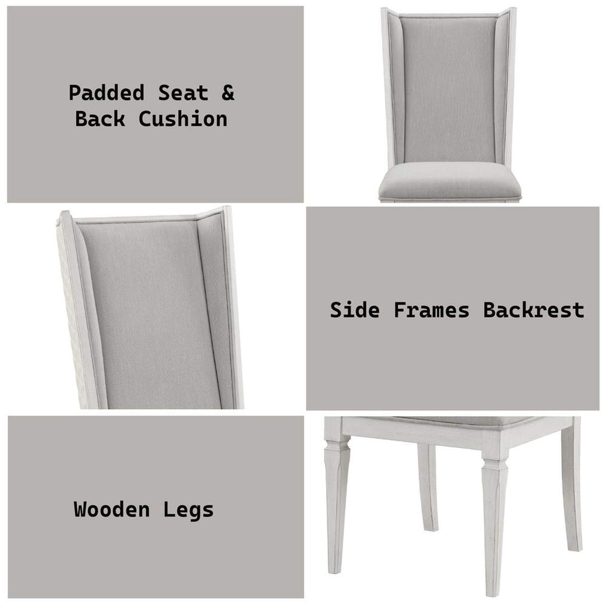 DN02275 Katia Hostess Chair - Set of 2