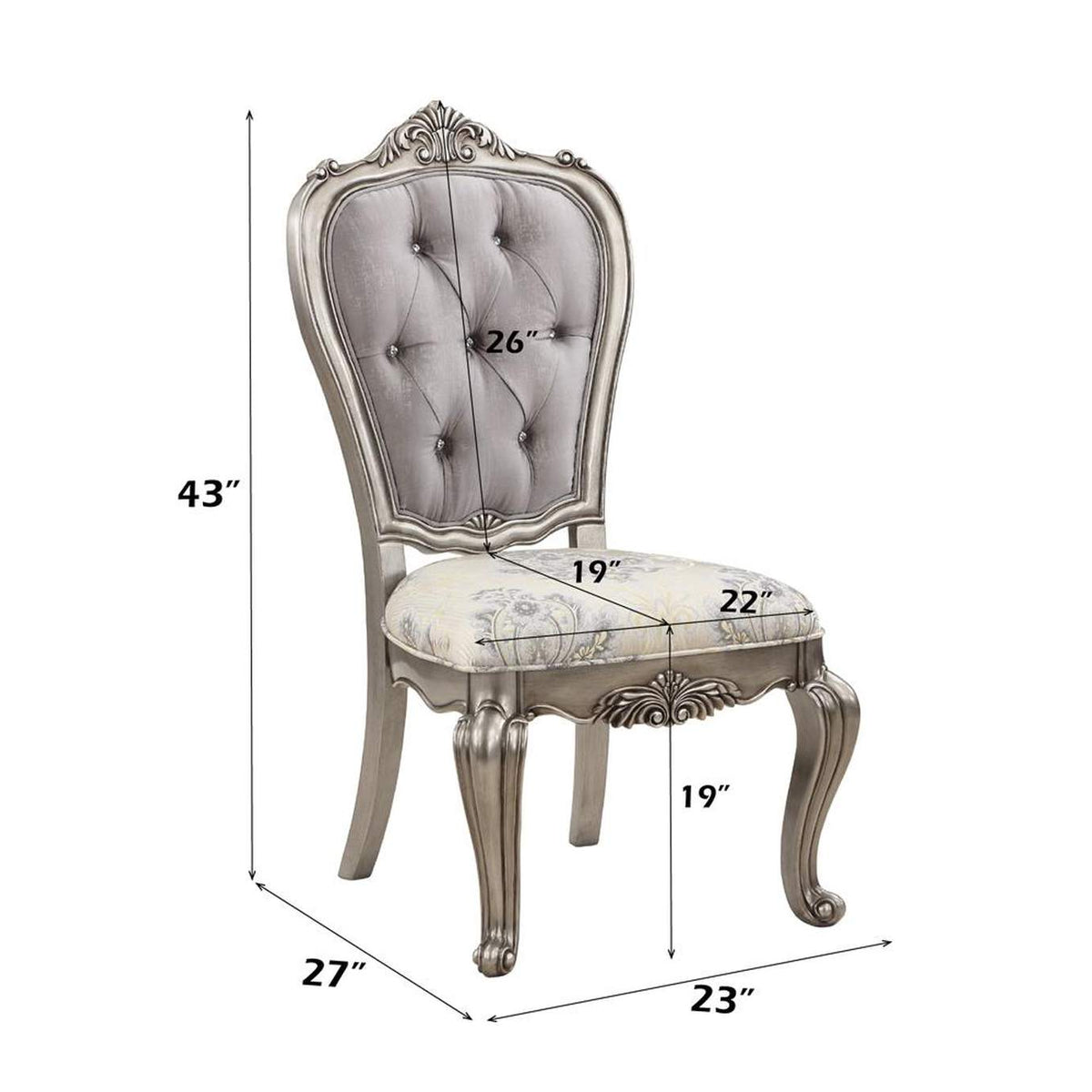 DN02282 Ariadne Side Chair - Set of 2