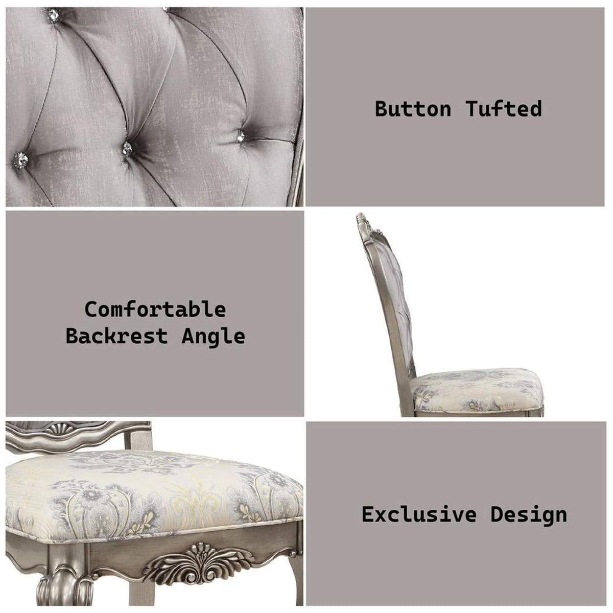 DN02282 Ariadne Side Chair - Set of 2
