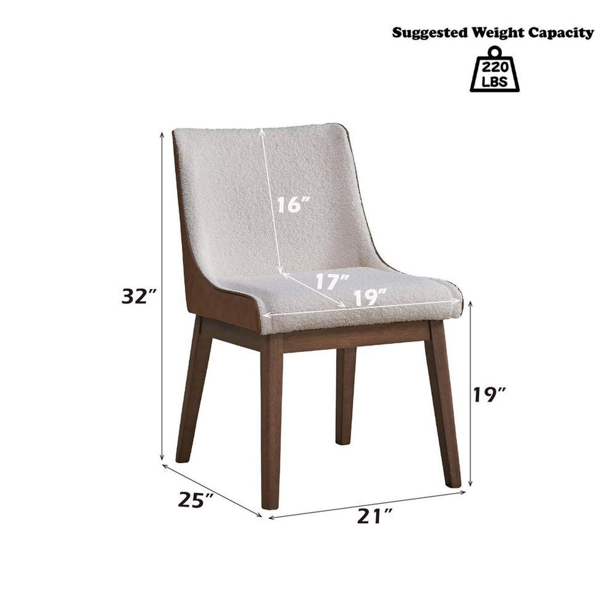 DN02308 Ginny Side Chair - Set of 2