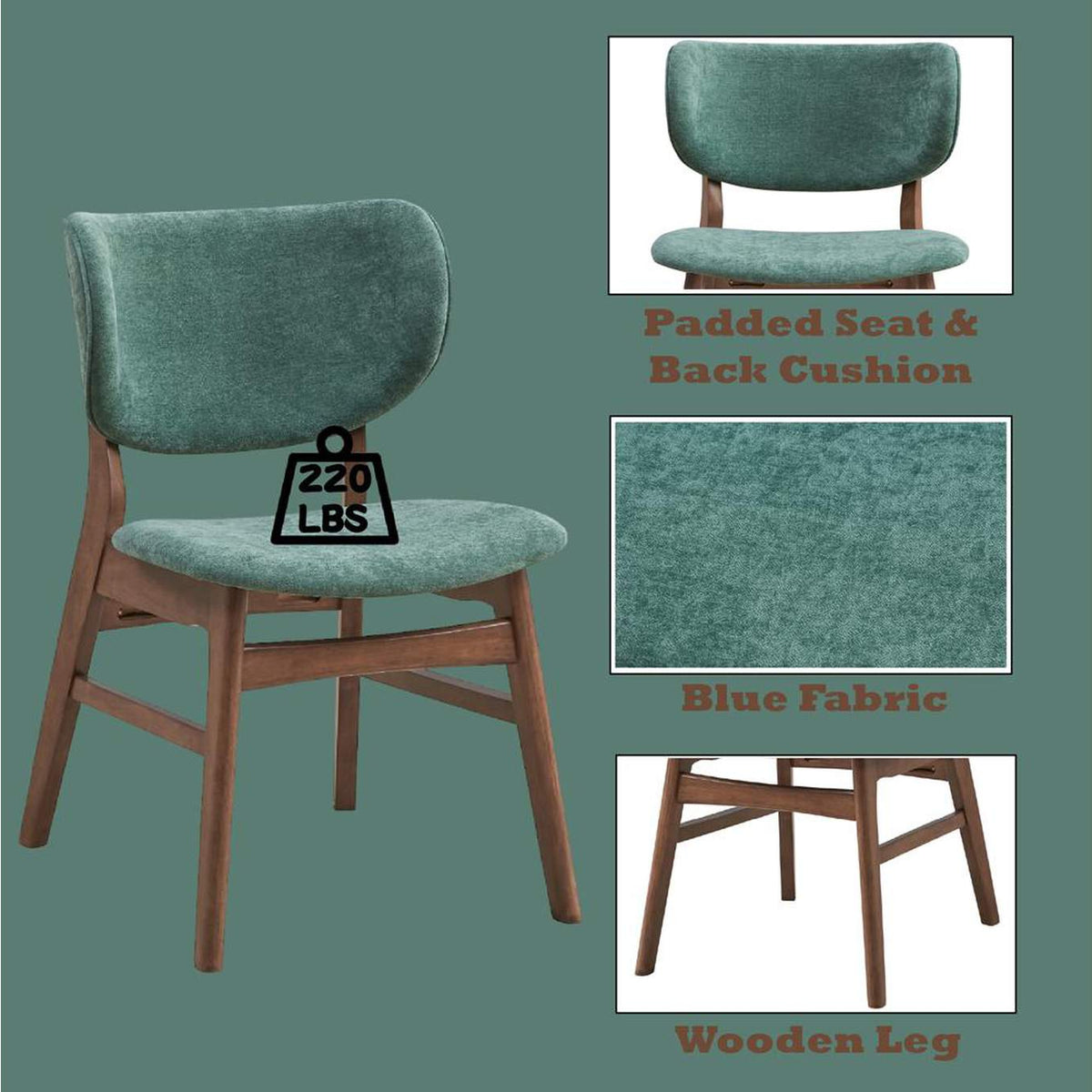 DN02314 Bevis Side Chair - Set of 2