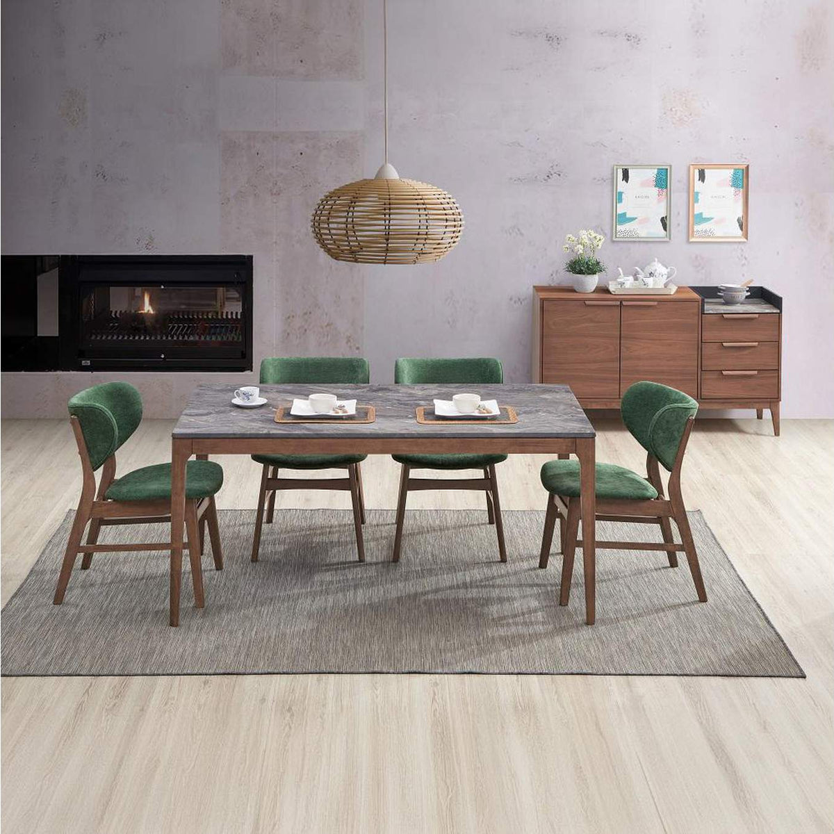 DN02314 Bevis Side Chair - Set of 2