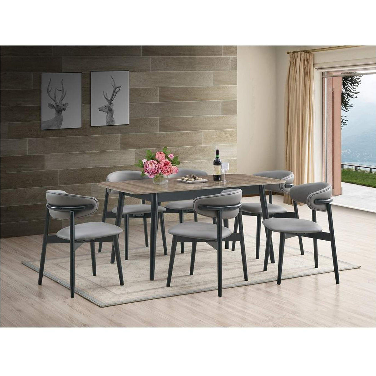 DN02364 Lanae Dining Table with Leaf