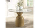 DN02390 Kala Round Dining Table with Marble Top