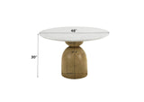 DN02390 Kala Round Dining Table with Marble Top