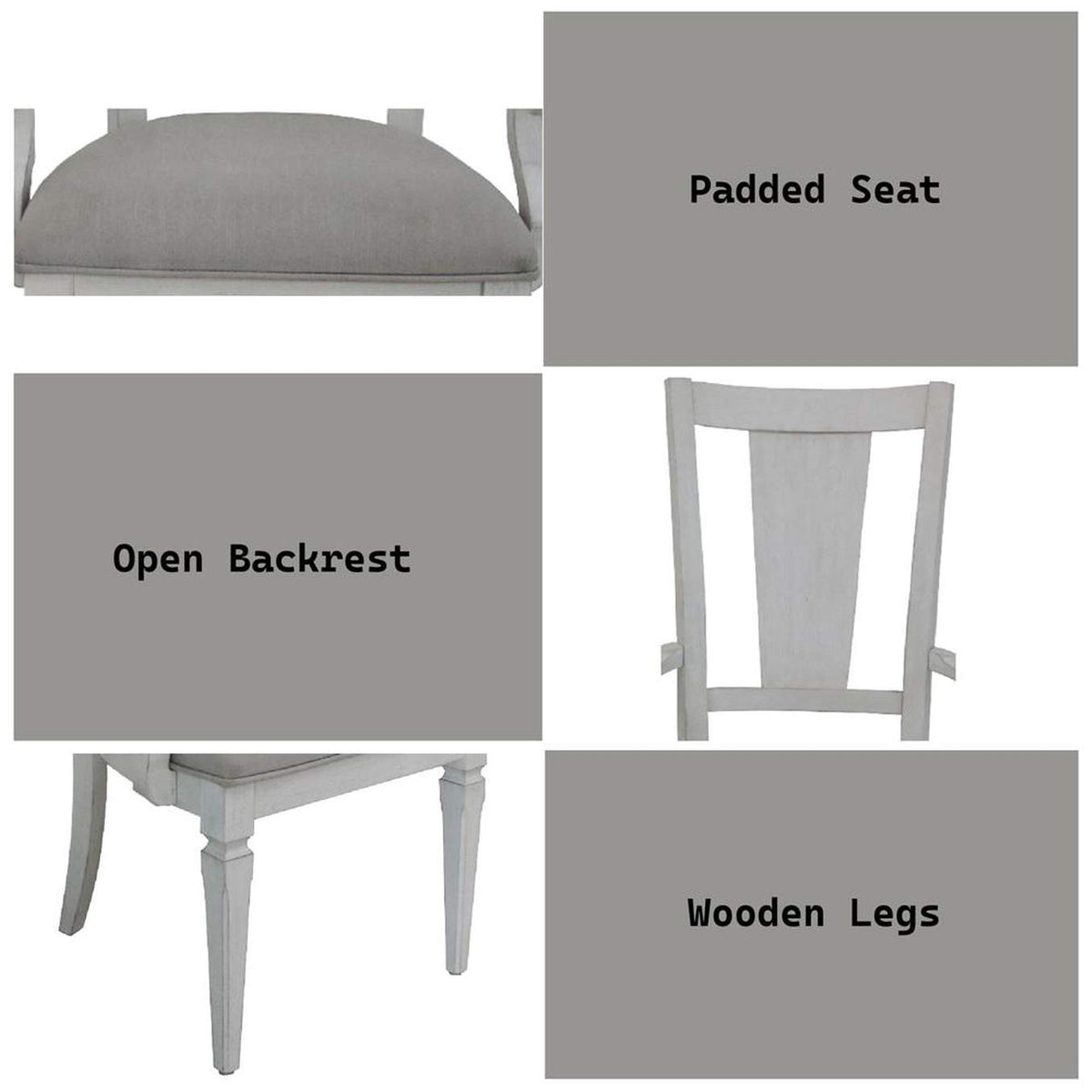 DN02488 Katia Arm Chair - Set of 2