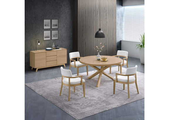 DN02615 Kasem Round Dining Table