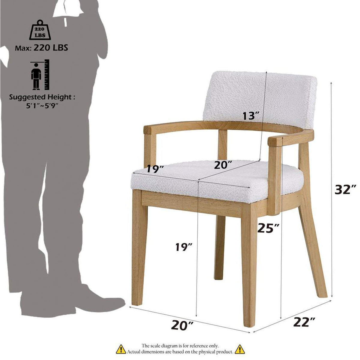 DN02616 Kasem Arm Chair - Set-2
