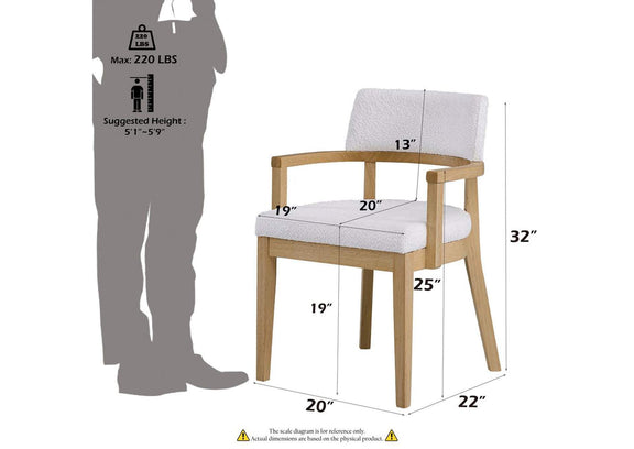 DN02616 Kasem Arm Chair - Set-2