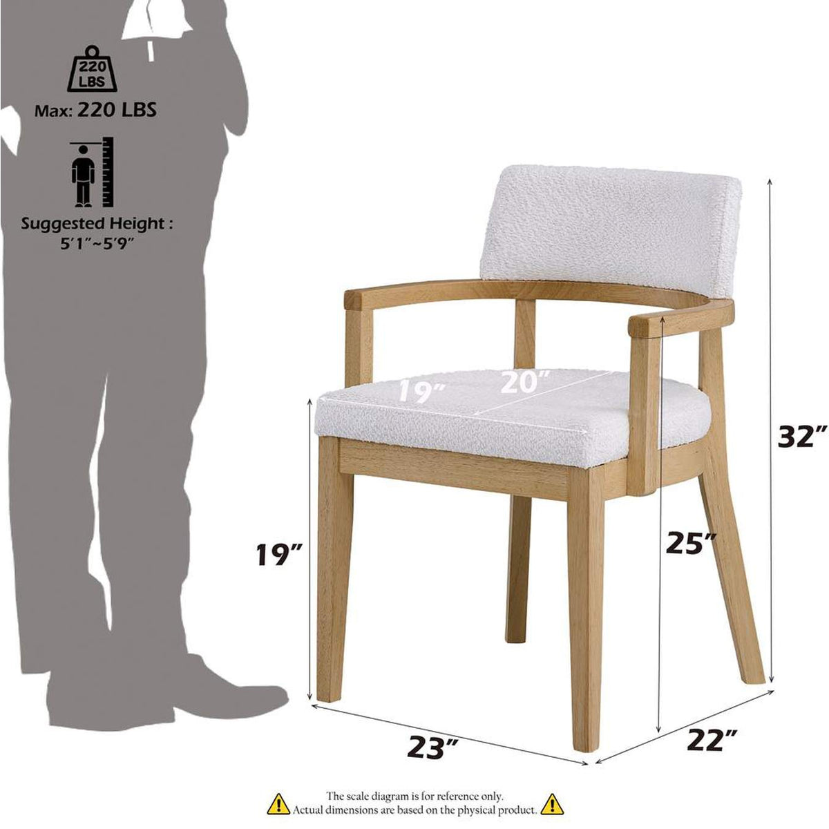 DN02616 Kasem Arm Chair - Set-2