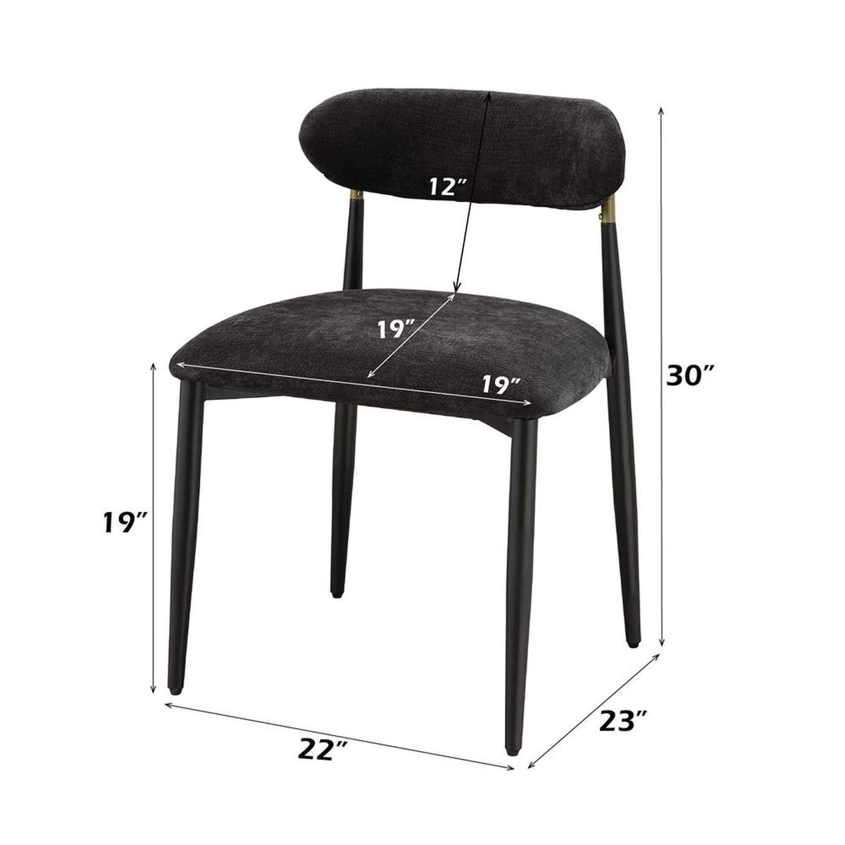 DN02693 Jaramillo Side Chair - Set of 2
