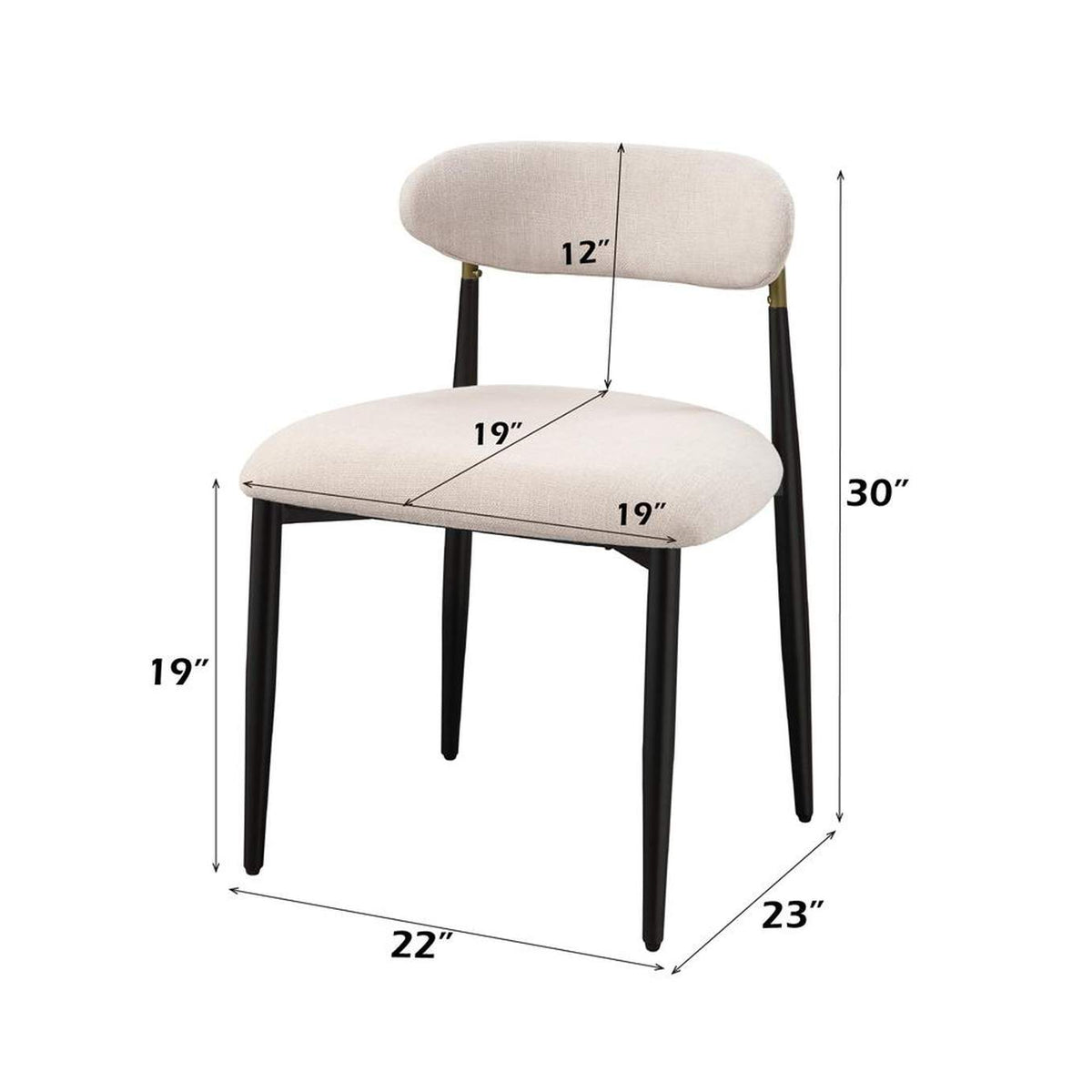 DN02694 Jaramillo Side Chair - Set of 2