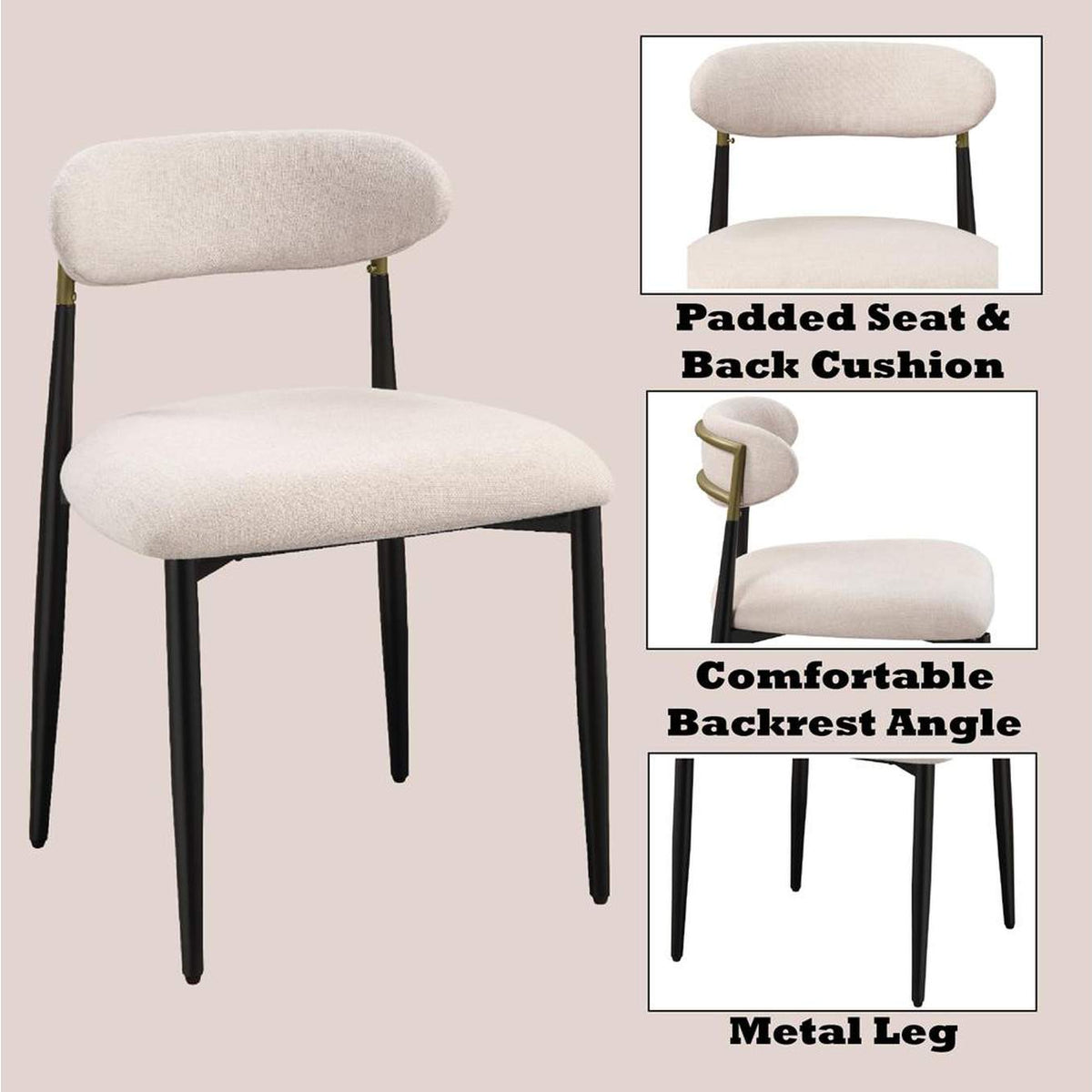 DN02694 Jaramillo Side Chair - Set of 2