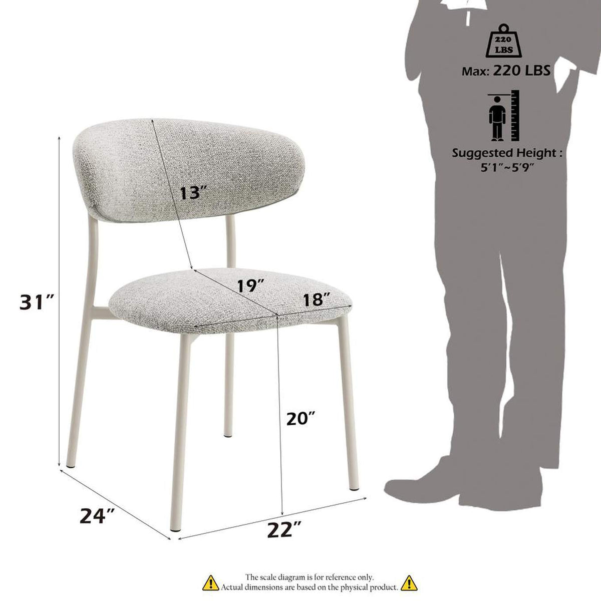 DN02706 Kalam Side Chair - Set of 2