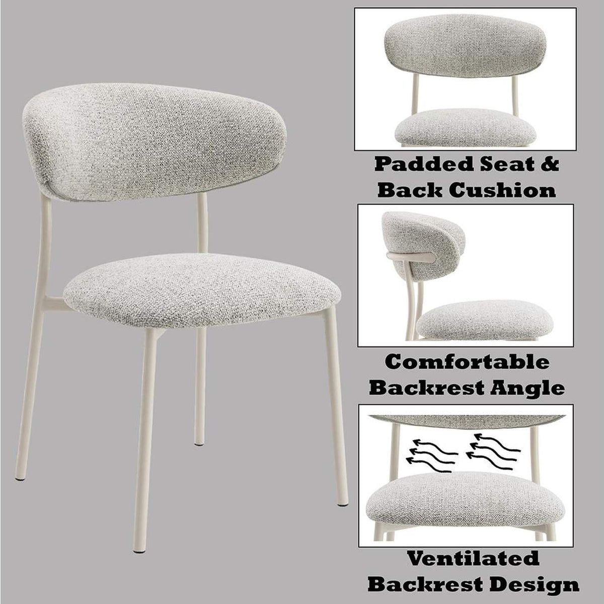 DN02706 Kalam Side Chair - Set of 2