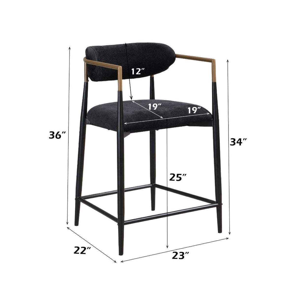 DN02716 Jaramillo Counter Height Chair