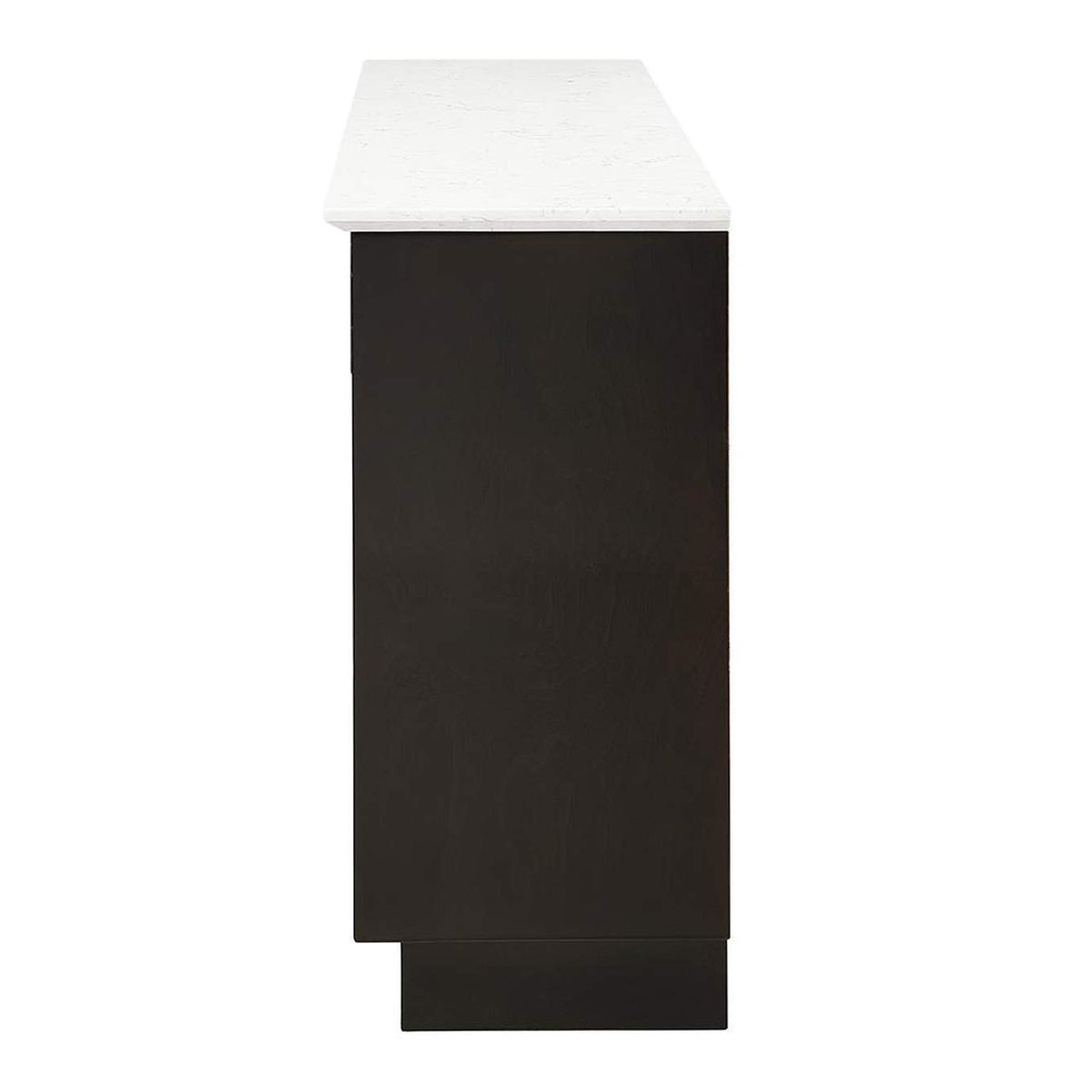 DN02718 Jaramillo Server with Natural Marble Top and Fireplace
