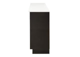 DN02718 Jaramillo Server with Natural Marble Top and Fireplace