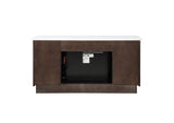 DN02718 Jaramillo Server with Natural Marble Top and Fireplace