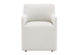 DN02806 Cafell Arm Chair with Swivel Casters