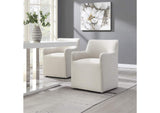 DN02806 Cafell Arm Chair with Swivel Casters