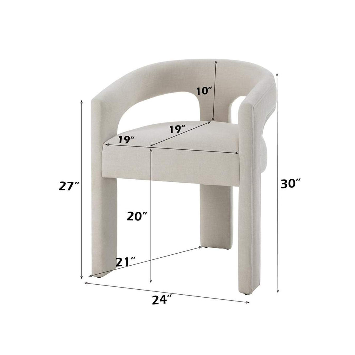 DN02856 Gamarya Side Chair - Set of 2