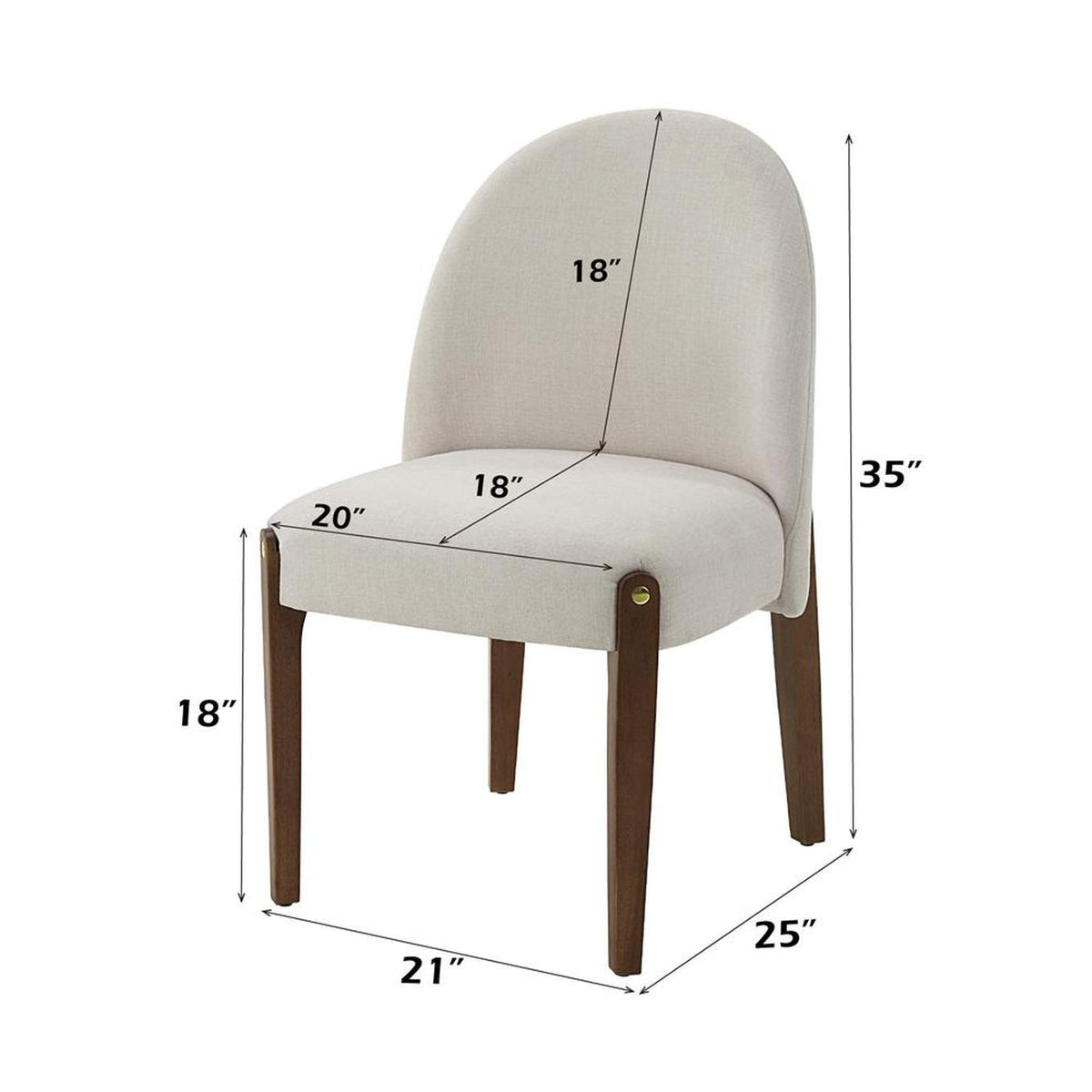 DN02857 Gamarya Side Chair - Set of 2
