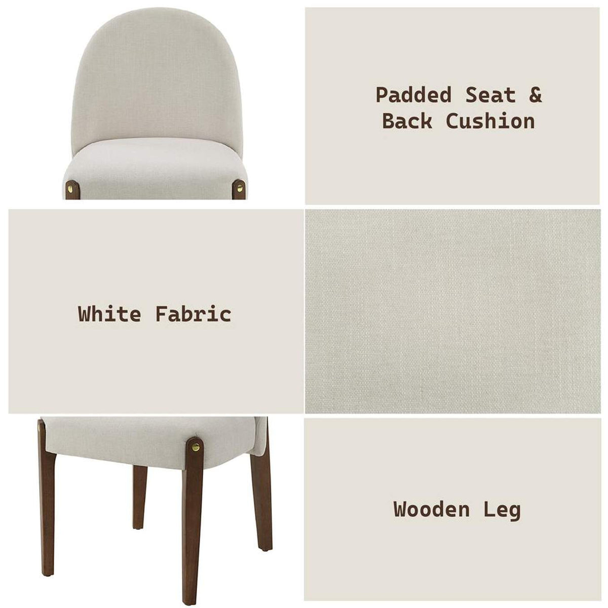 DN02857 Gamarya Side Chair - Set of 2