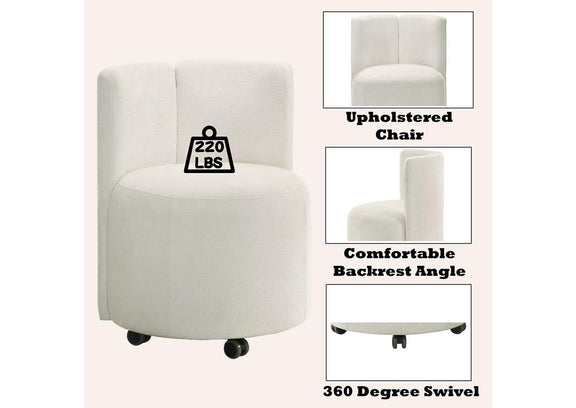 DN02866 Blayde Side Chair with Swivel - Set of 2