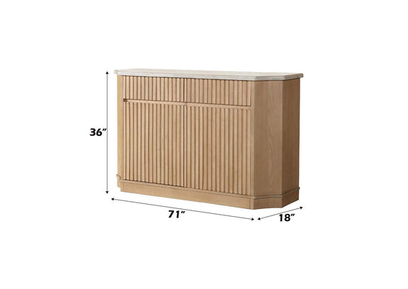 DN02878 Qwin Server with Marble Top