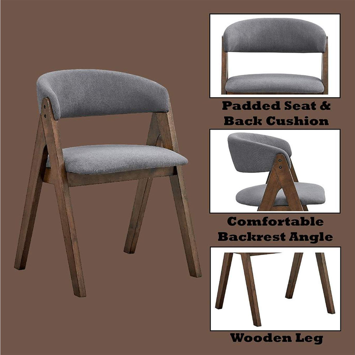 DN02916 Keiki Side Chair - Set-2