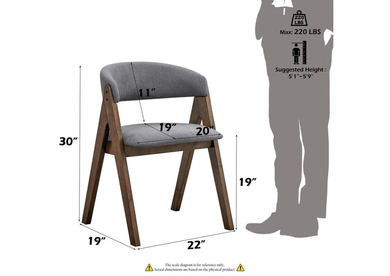 DN02916 Keiki Side Chair - Set-2