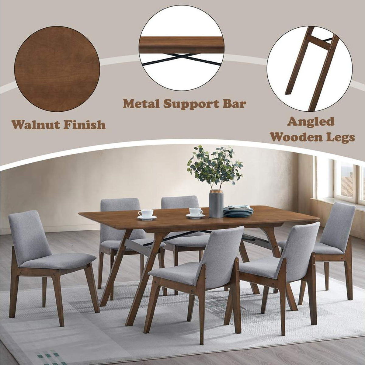 DN02925 Kaela Dining Table